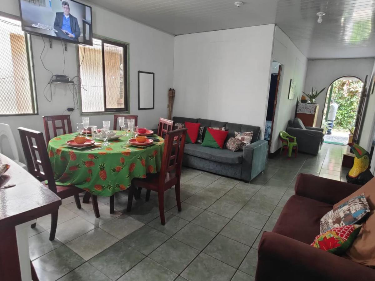Tortuguero Casa De Playa Green House Apartment Bagian luar foto