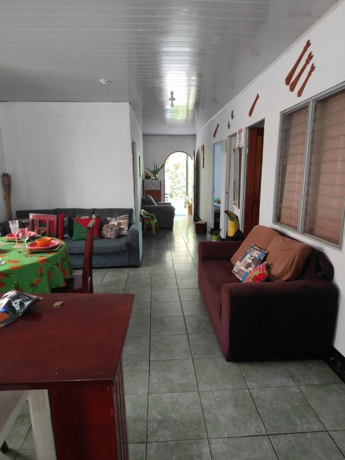 Tortuguero Casa De Playa Green House Apartment Bagian luar foto