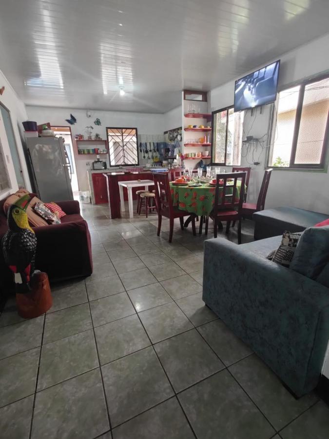 Tortuguero Casa De Playa Green House Apartment Bagian luar foto