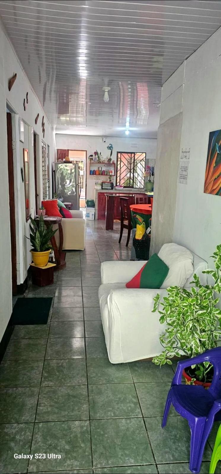 Tortuguero Casa De Playa Green House Apartment Bagian luar foto