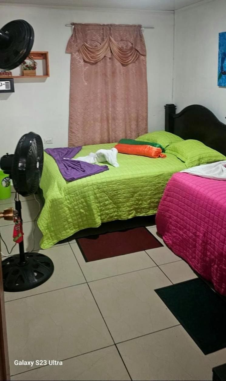 Tortuguero Casa De Playa Green House Apartment Bagian luar foto
